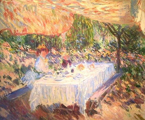 Dejeuner Sous La Tente by Claude Monet