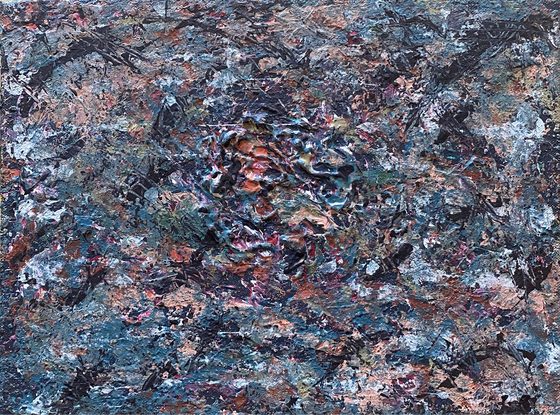 Abstract Drip by Jackson Pollock
