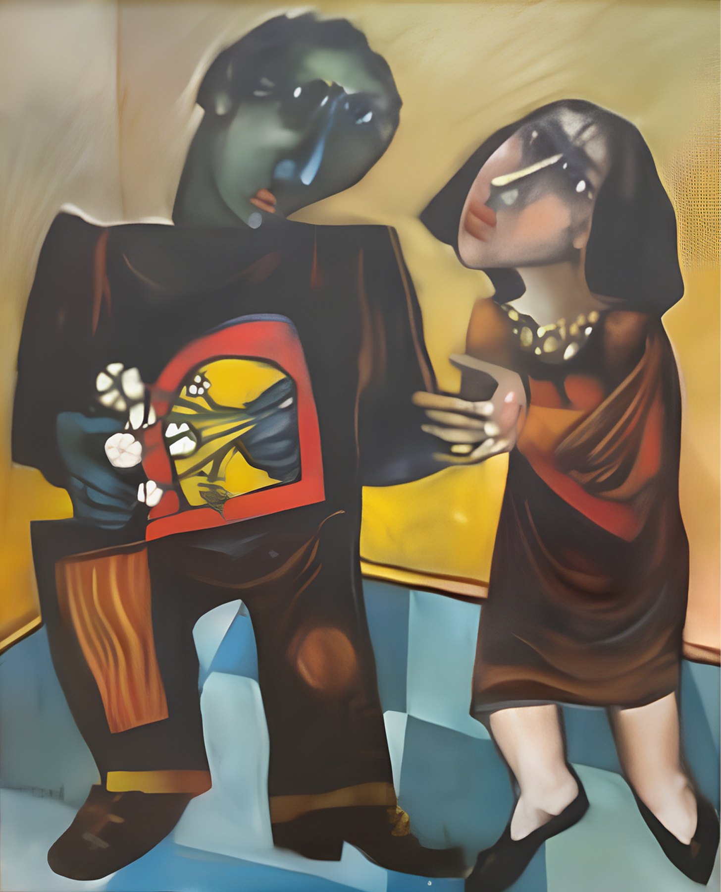 Couple by Lasar Segall