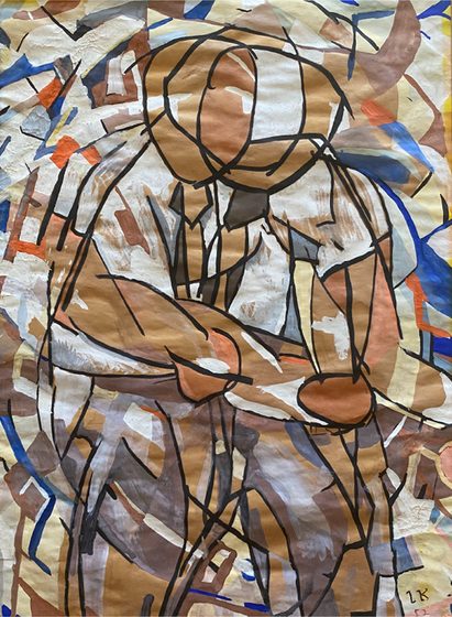 Abstract by Lee Krasner