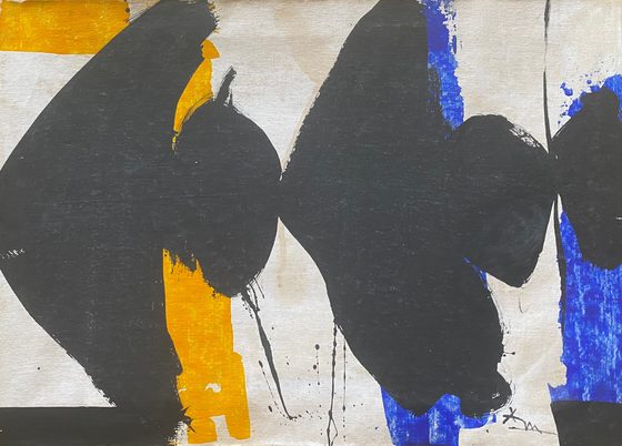 Spanish Elegy by Robert Motherwell
